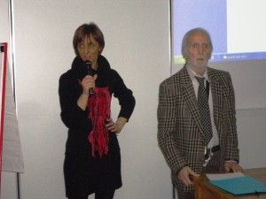 Margherita Uslenghi, Presidente di As.P.I. insieme a Peppino Martino, Presidente Onorario