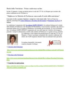 WebinarNutrizione